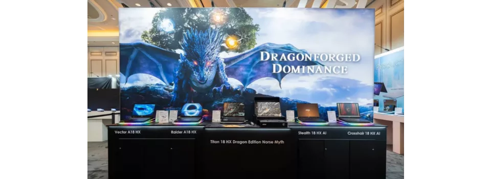 MSI показала новую линейку ноутбуков на CES 2025
