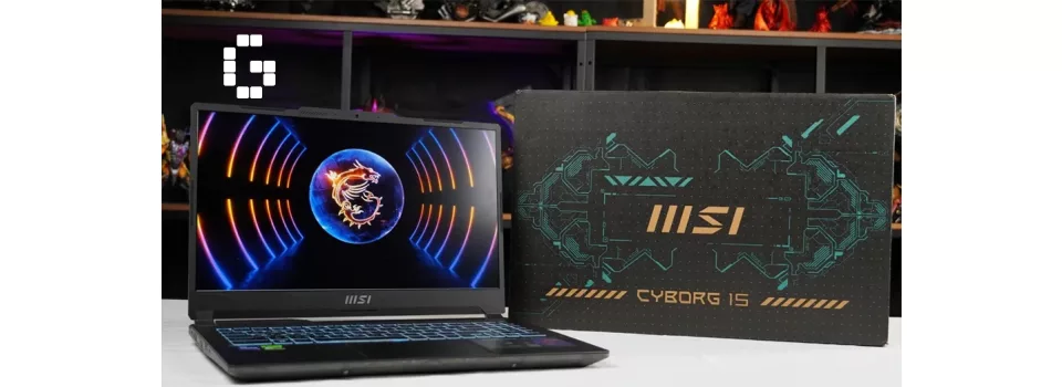 MSI CYBORG 15 A13UDX-1601XRU - игровой ноутбук с футуристичным дизайном