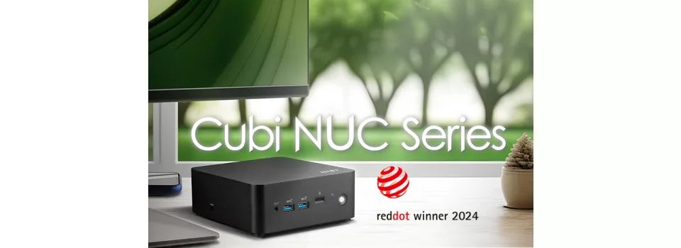 MSI Cubi NUC - компактные мини-ПК с Red Dot Design Award 2024
