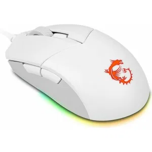 MSI Clutch GM11 White — проводная игровая мышь USB, оптическая, белая (МСИ) MSI Clutch GM11 White — проводная игровая мышь USB, оптическая, белая (МСИ)