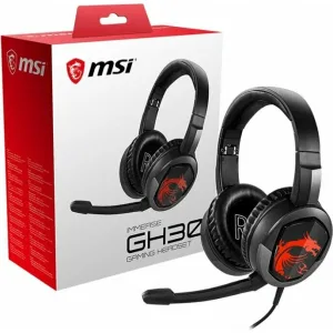 MSI IMMERSE GH30 — игровая проводная гарнитура, 3,5 мм (МСИ) MSI IMMERSE GH30 — игровая проводная гарнитура, 3,5 мм (МСИ)