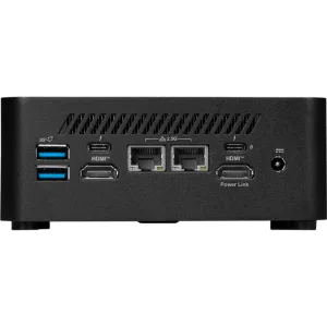 MSI Cubi NUC 1M-096XRU мини-ПК Core 5 120U 8 ГБ DDR5 512 ГБ SSD Windows 11 Pro, черный (МСИ) MSI Cubi NUC 1M-096XRU мини-ПК Core 5 120U 8 ГБ DDR5 512 ГБ SSD Windows 11 Pro, черный (МСИ)