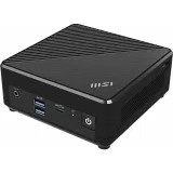 MSI Cubi N ADL-017BRU неттоп, Intel N100, без RAM, без SSD, без ОС, черный